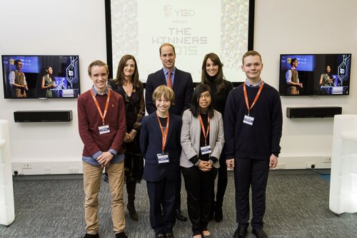 The Duke And Duchess Of Cambridge Meet BAFTA Young Game Designers On Visit To Dundee